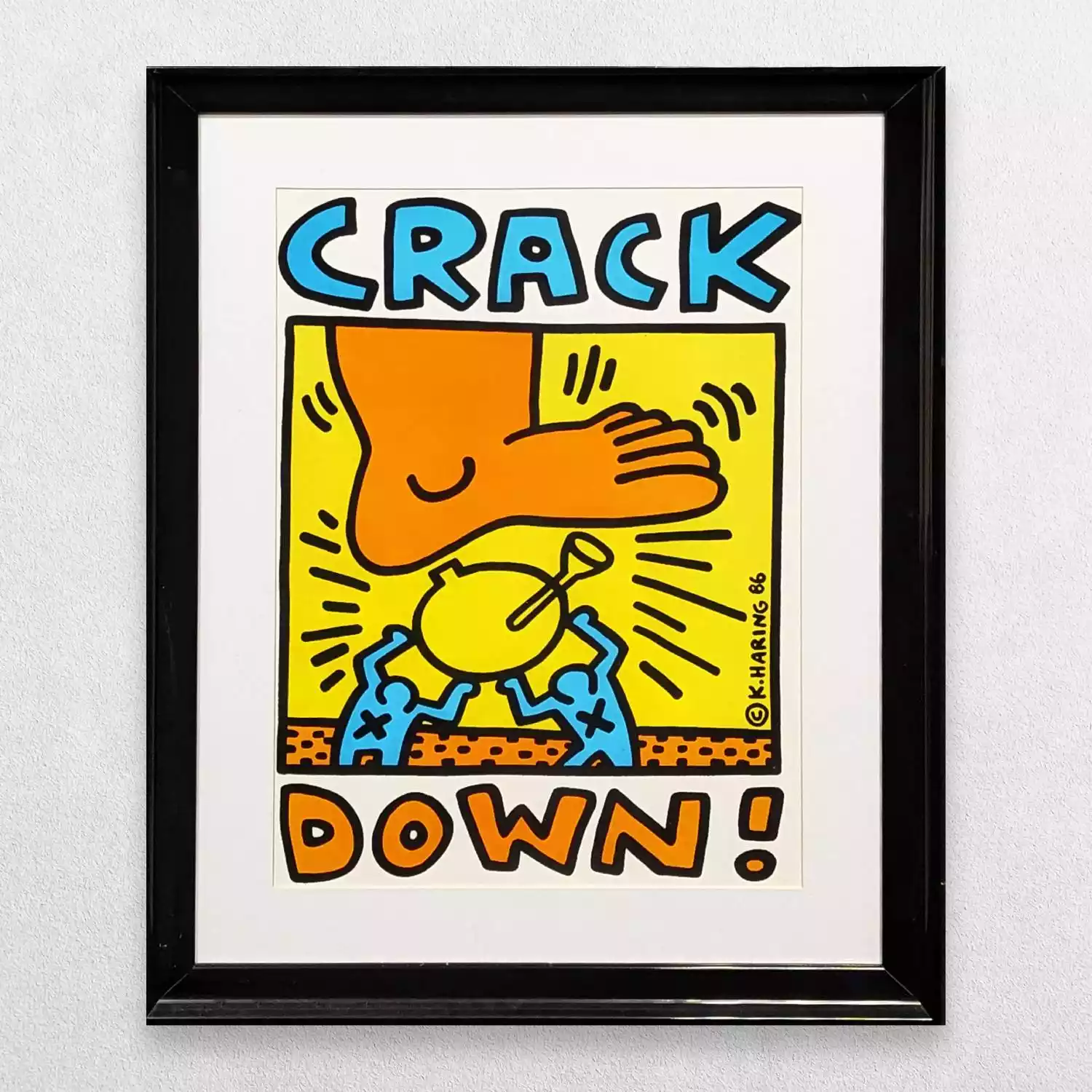 Keith Haring - Crack Down!
